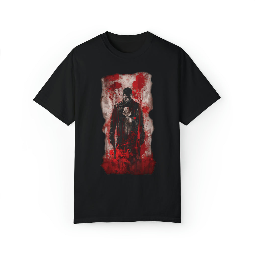 Unisex Garment-Dyed Punisher T-shirt-T-Shirt-BOLD InStyle