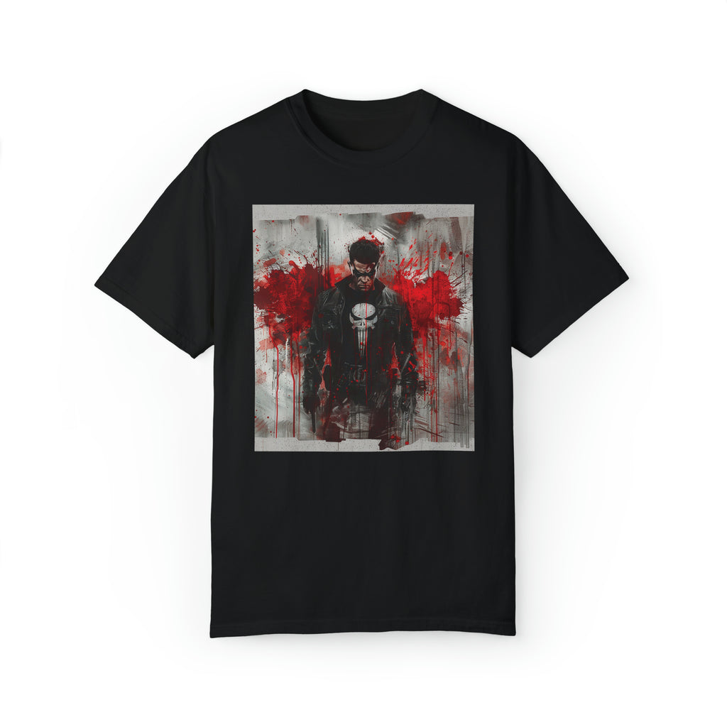 Unisex Garment-Dyed Punisher T-shirt-T-Shirt-BOLD InStyle