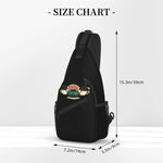 Central Perk Friends Sling Chest Bag Customized Classic TV Show Crossbody Shoulder Backpack-BOLD InStyle