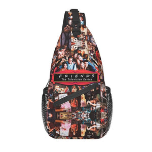 Central Perk Friends Sling Chest Bag Customized Classic TV Show Crossbody Shoulder Backpack-BOLD InStyle