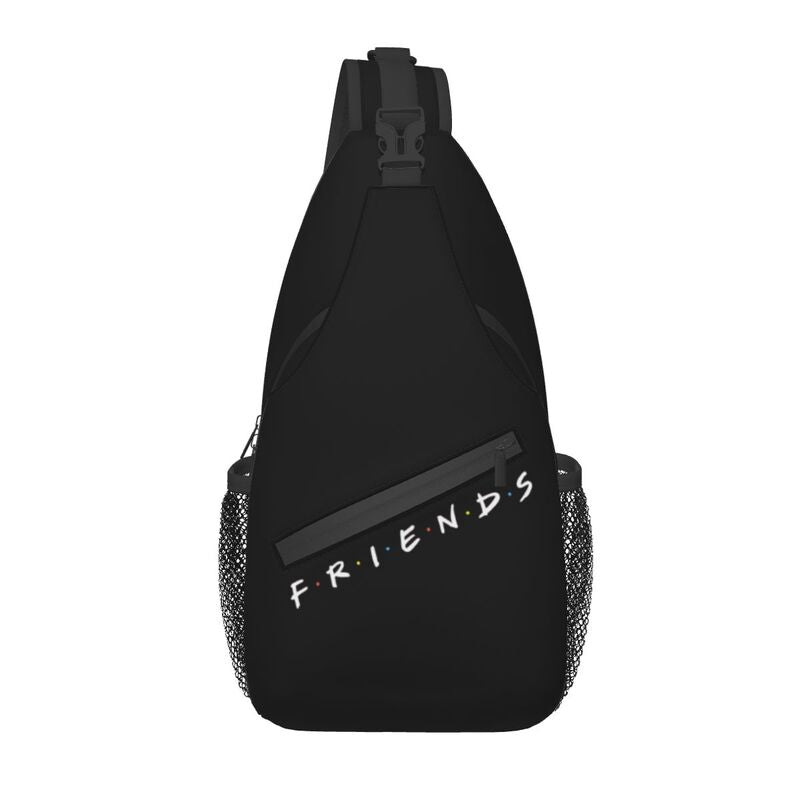 Central Perk Friends Sling Chest Bag Customized Classic TV Show Crossbody Shoulder Backpack-BOLD InStyle