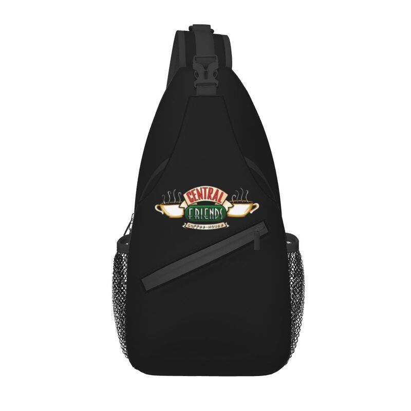 Central Perk Friends Sling Chest Bag Customized Classic TV Show Crossbody Shoulder Backpack-BOLD InStyle