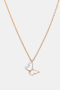 Butterfly Pendant Copper 14K Gold-Plated Necklace-BOLD InStyle