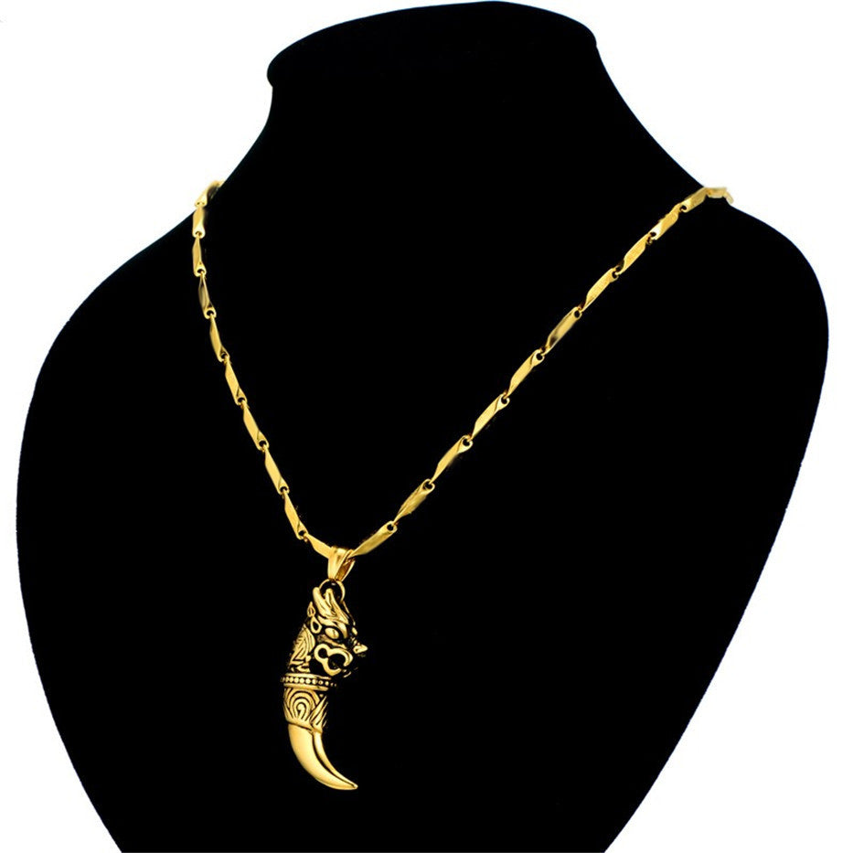 Wolf Tooth Talismans Necklace-BOLD InStyle