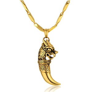 Wolf Tooth Talismans Necklace-BOLD InStyle